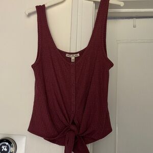 Express pink Knit Tank Top